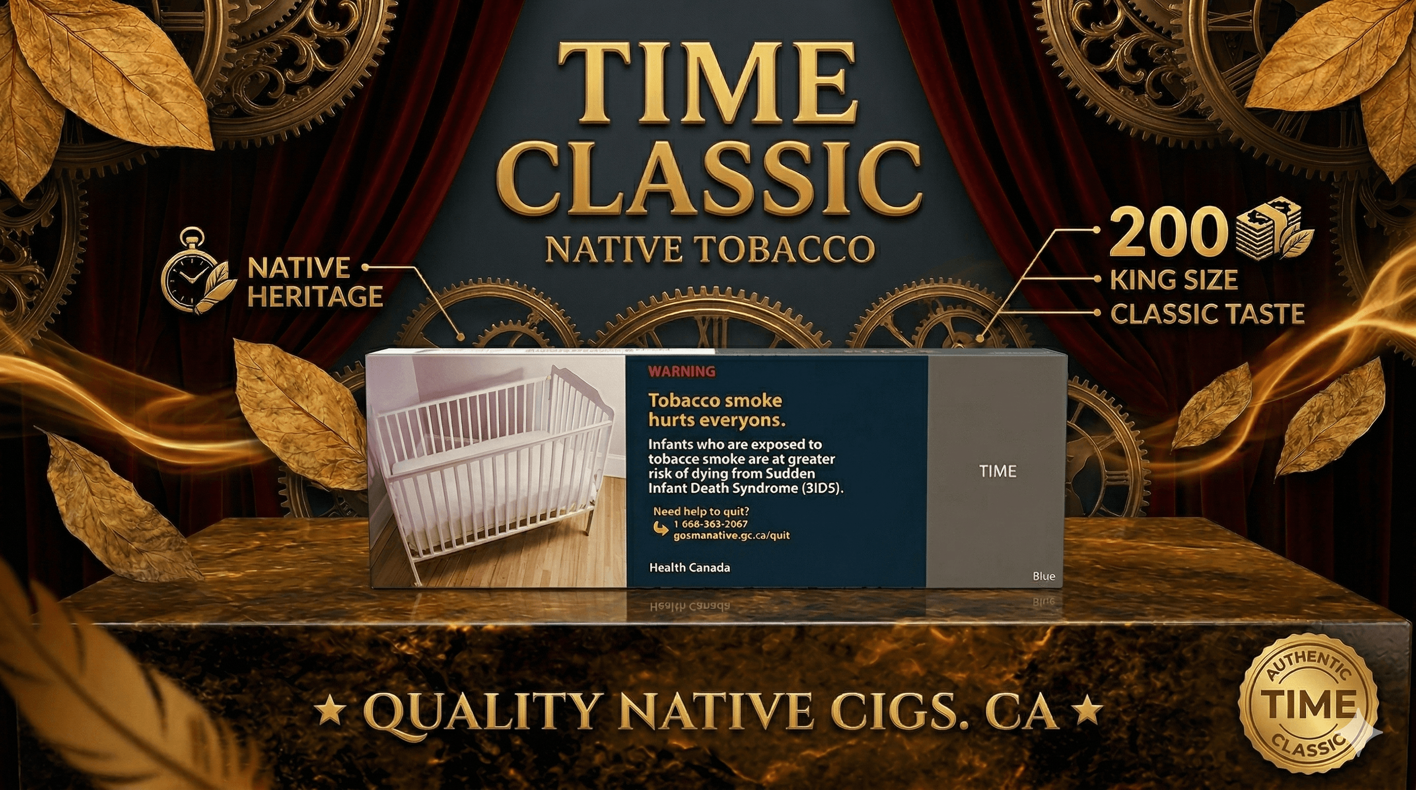 TIME blue
