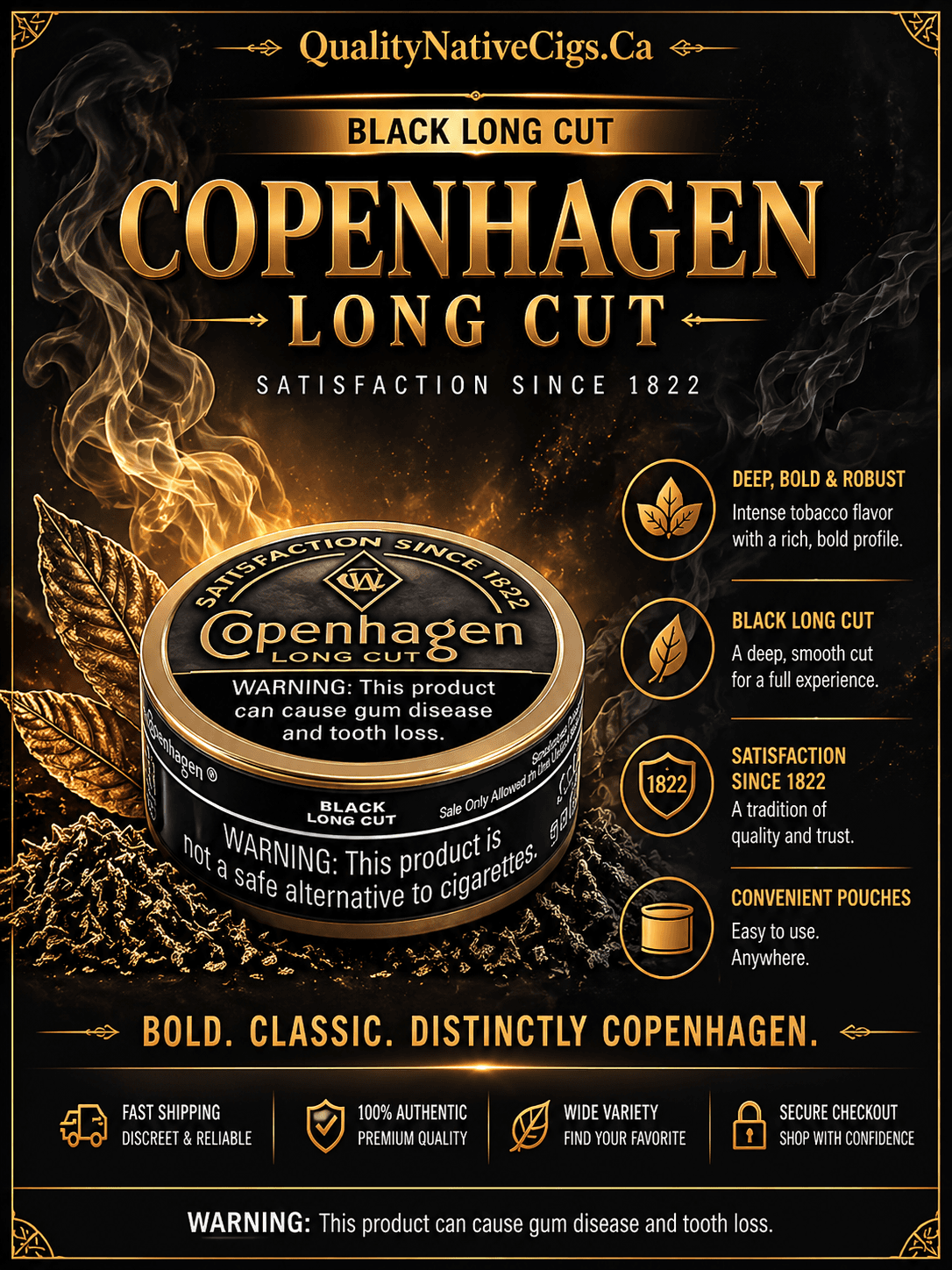 Copenhagen Long Cut